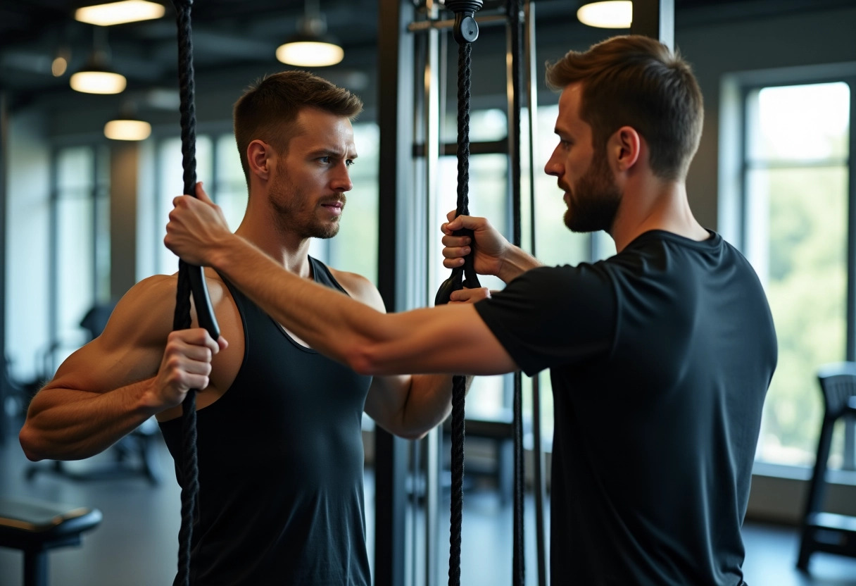 musculation poulie